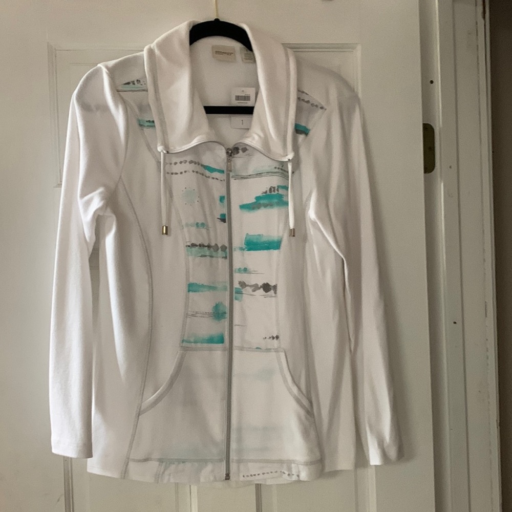 Chico’s Zenergy Jacket Size 1  NWT